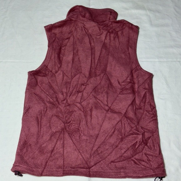 Cabela's Fleece Zip Up Vest Men's M Vintage Camping Hiking Outdoor Zipped Pocket - Picture 2 of 8